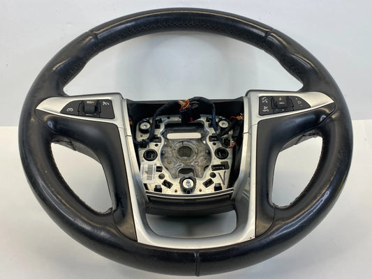 2010 2011 GMC TERRAIN 2011 CHEVY EQUINOX STEERING WHEEL BLACK LEATHER 20851308