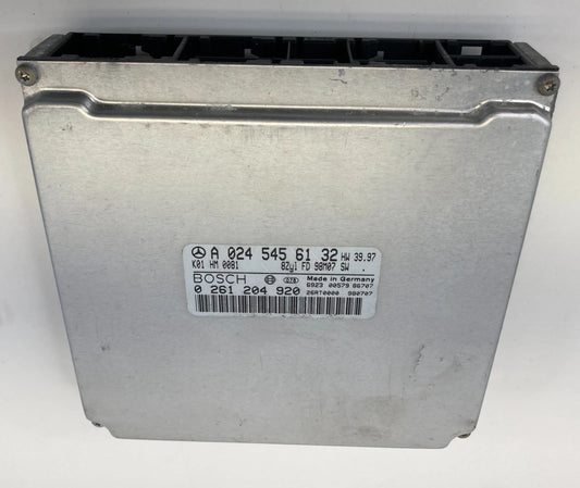1998-2002 MERCEDES-BENZ E430 4.3L ENGINE COMPUER CONTROL MODULE A024-545-61-32