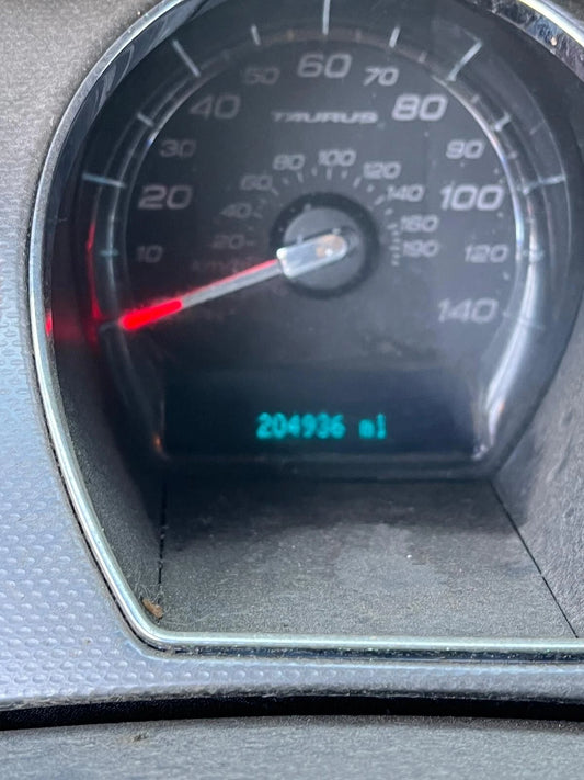 2011 2012 FORD TAURUS INSTRUMENT CLUSTER SPEEDOMETER BG1T-10849-EF 204K MILES