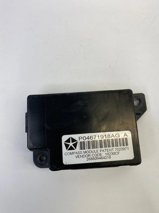 09-16 CHRYSLER TOWN & COUNTRY REMOTE COMPASS CONTROL MODULE UNIT 04671918AG OEM