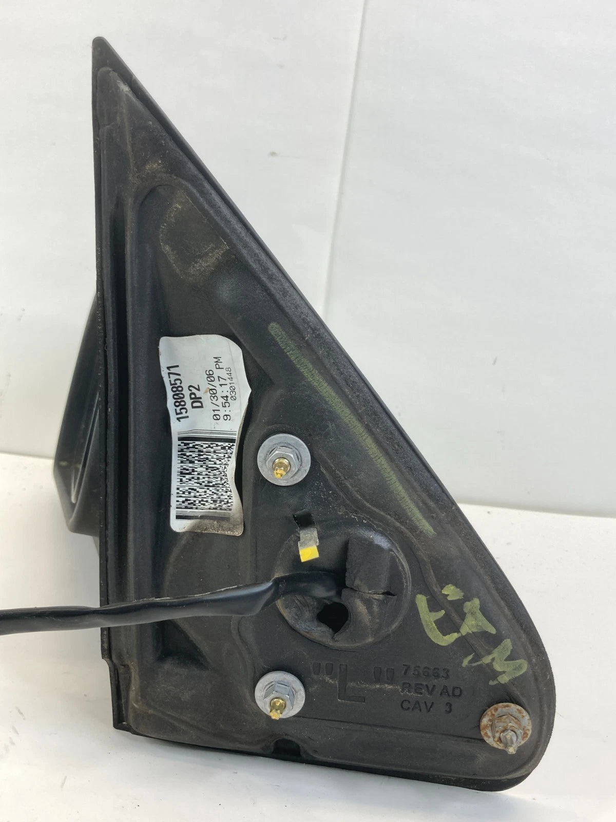 2006-2009 CHEVROLET TRAILBLAZER LEFT DRIVER SIDE VIEW DOOR MIRROR 15808571 OEM