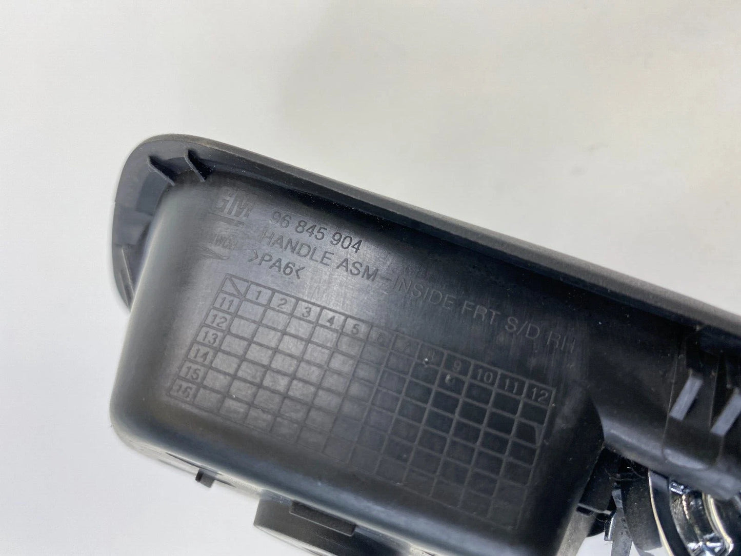 2011-2016 CHEVROLET CRUZE REAR RIGHT INTERIOR INNER DOOR HANDLE 96845904 OEM
