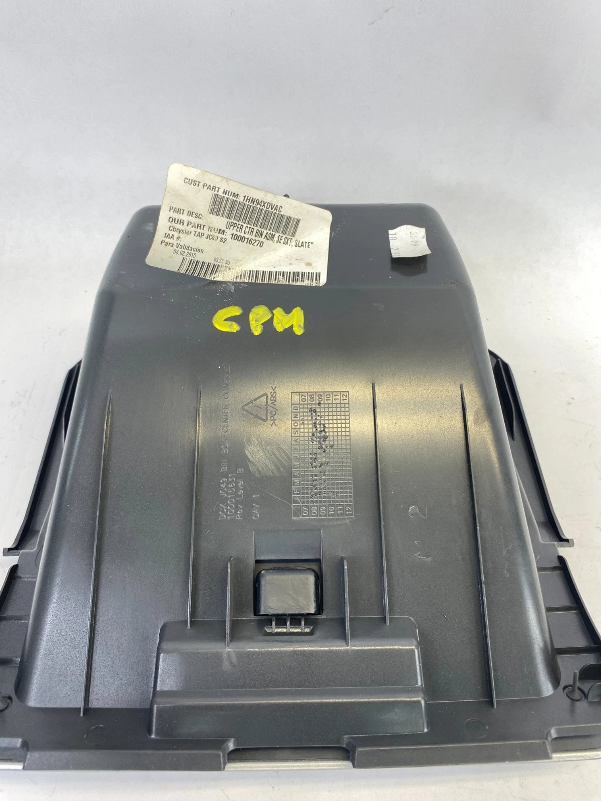 2009 2010 DODGE JOURNEY CENTER DASH STORAGE COMPARTMENT BIN CUBBY OEM 1HN94XDVAC