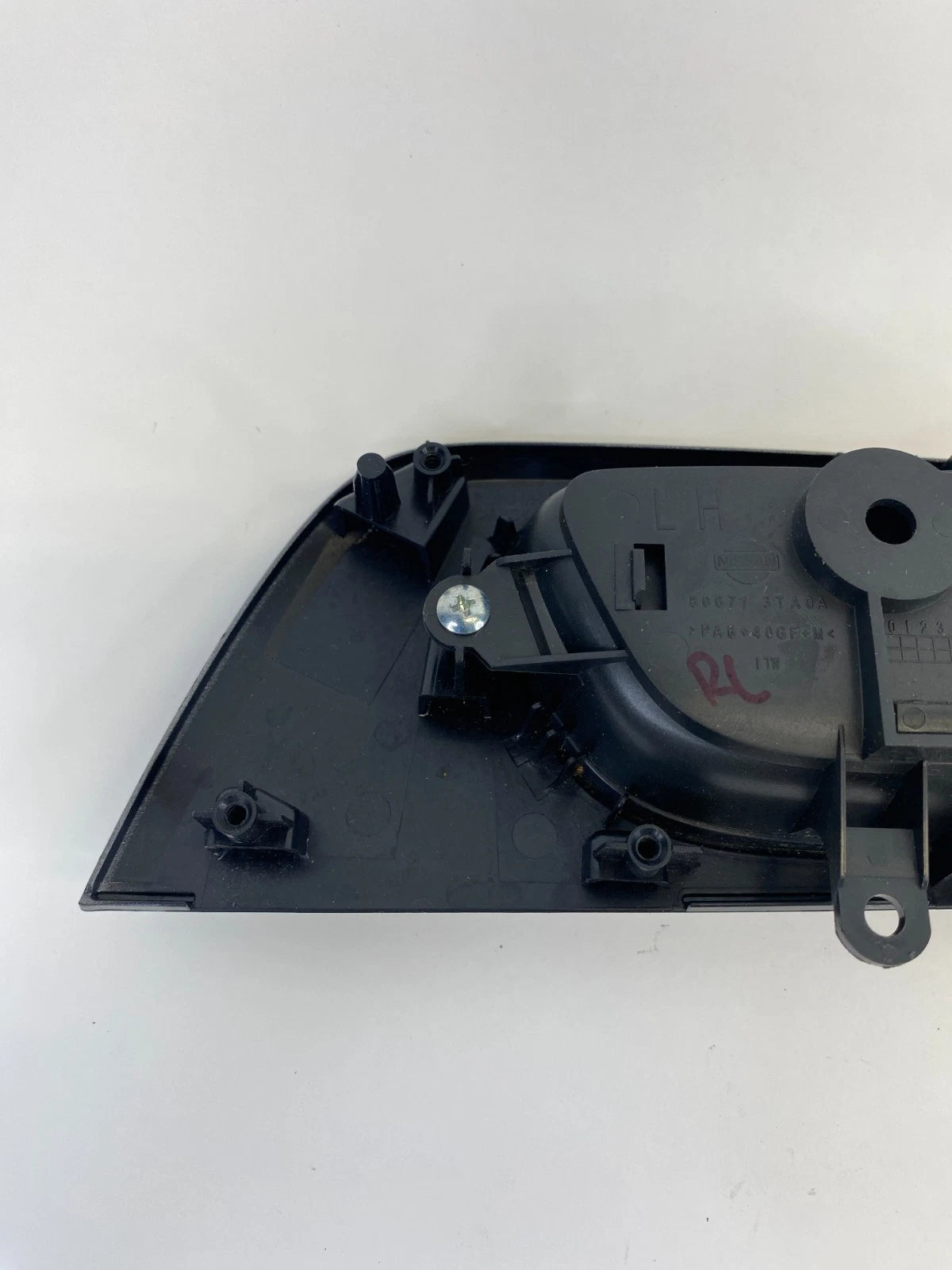 2013-2018 NISSAN ALTIMA REAR LEFT BACK SIDE INTERIOR DOOR HANDLE W/ BEZEL OEM