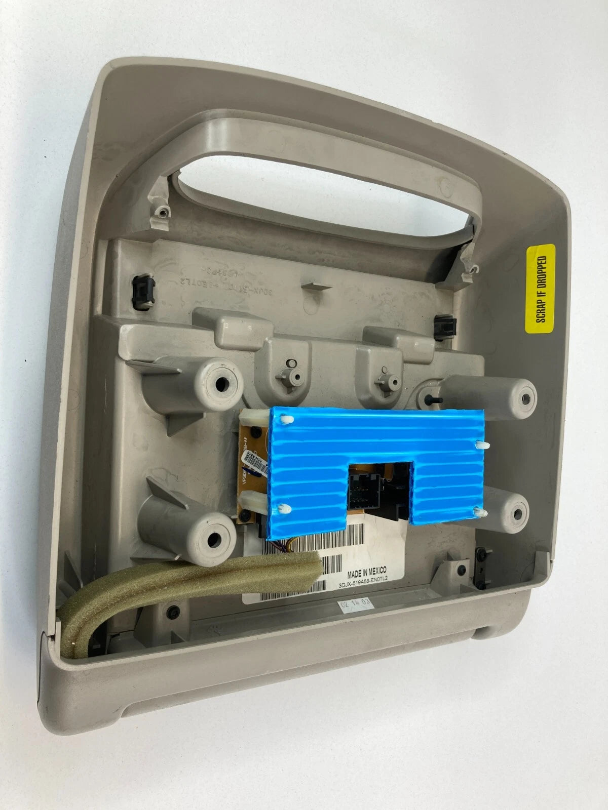 02 03 CHRYSLER TOWN & COUNTRY OVERHEAD DVD MONITOR DISPLAY 3DJX-519A58-EN0TL2