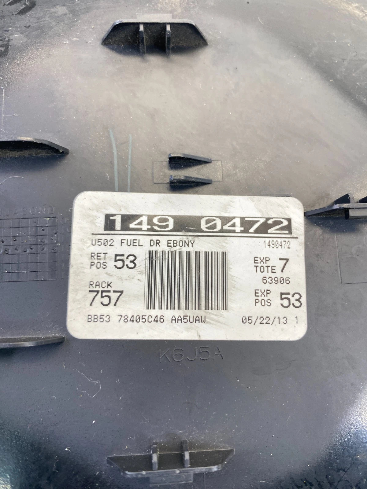 2013-2019 EXPLORER INTERCEPTOR UTILITY FUEL FILLER GAS TANK DOOR BB53-78405C46A