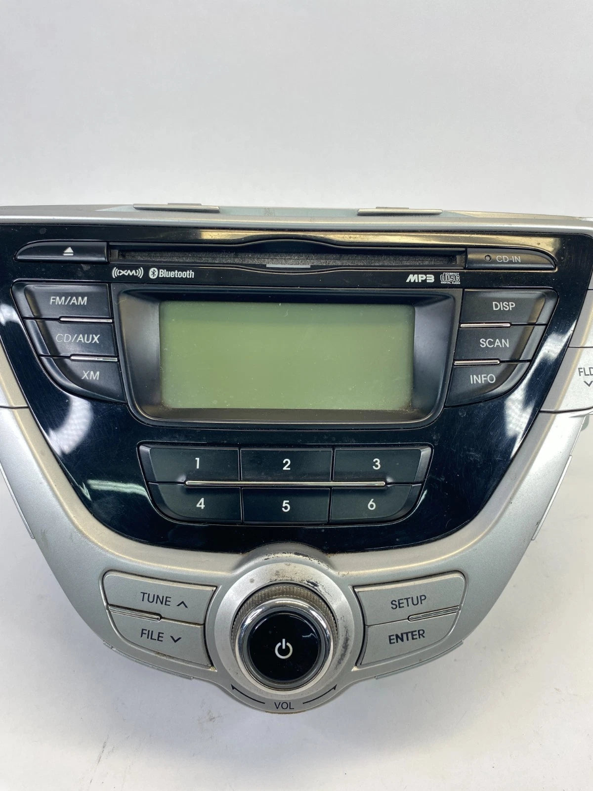 11-13 HYUNDAI ELANTRA RADIO AM/FM RECEIVER MP3 W DISPLAY SCREEN 961703X161BL OEM