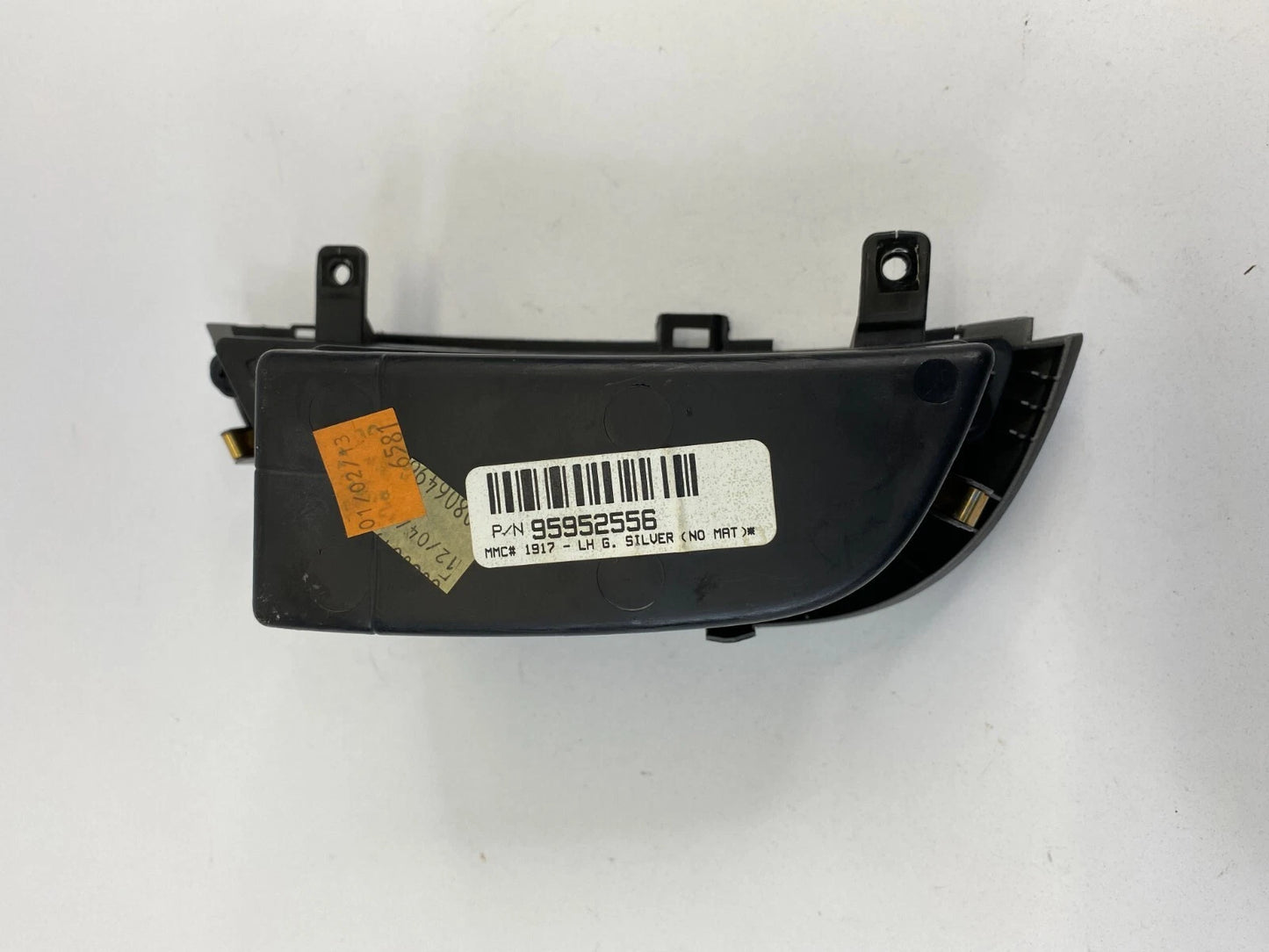 2012-2016 CHEVROLET SONIC LEFT STORAGE COMPARTMENT BOX PLATE TRIM PANEL 95952556