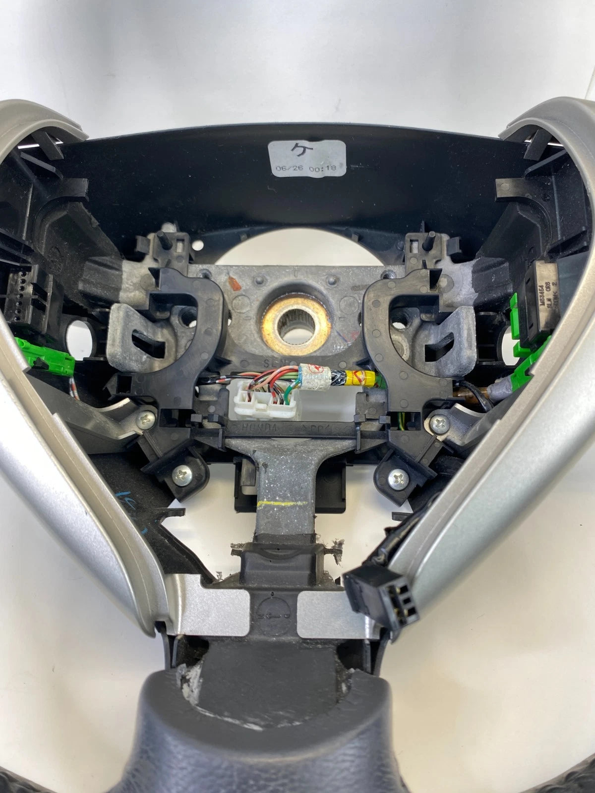 2007 2008 HONDA FIT SPORT STEERING WHEEL W/ CRUISE CONTROL & PADDLE SHIFTER OEM