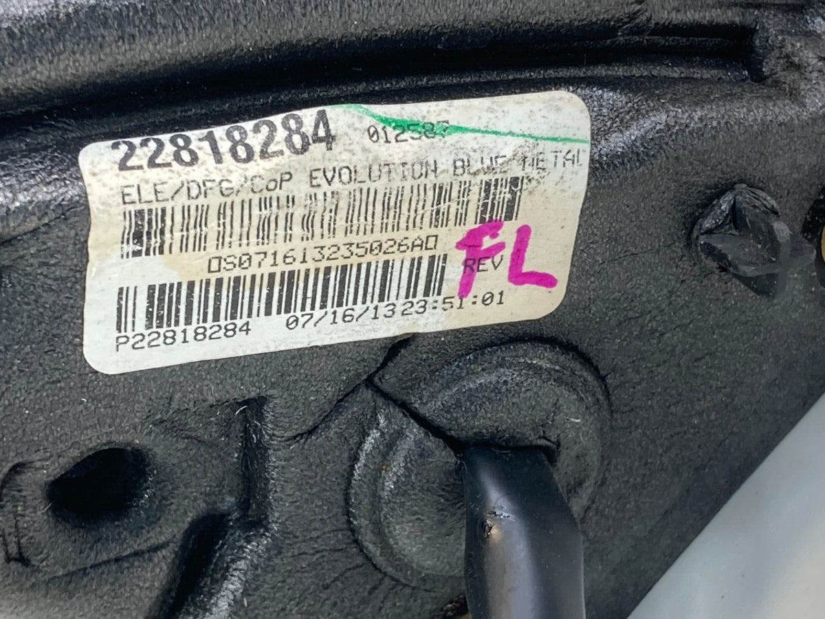 2010-2014 GMC TERRAIN LEFT DRIVER HEATED SIDE VIEW DOOR MIRROR 22818284 OEM