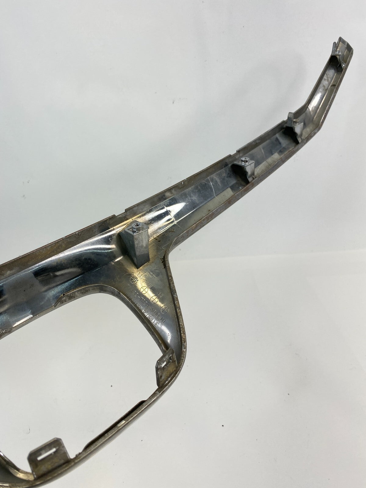 2012 Honda Civic Hybrid Sedan FR Bumper Upper Grill Grille Trim Molding Chrome