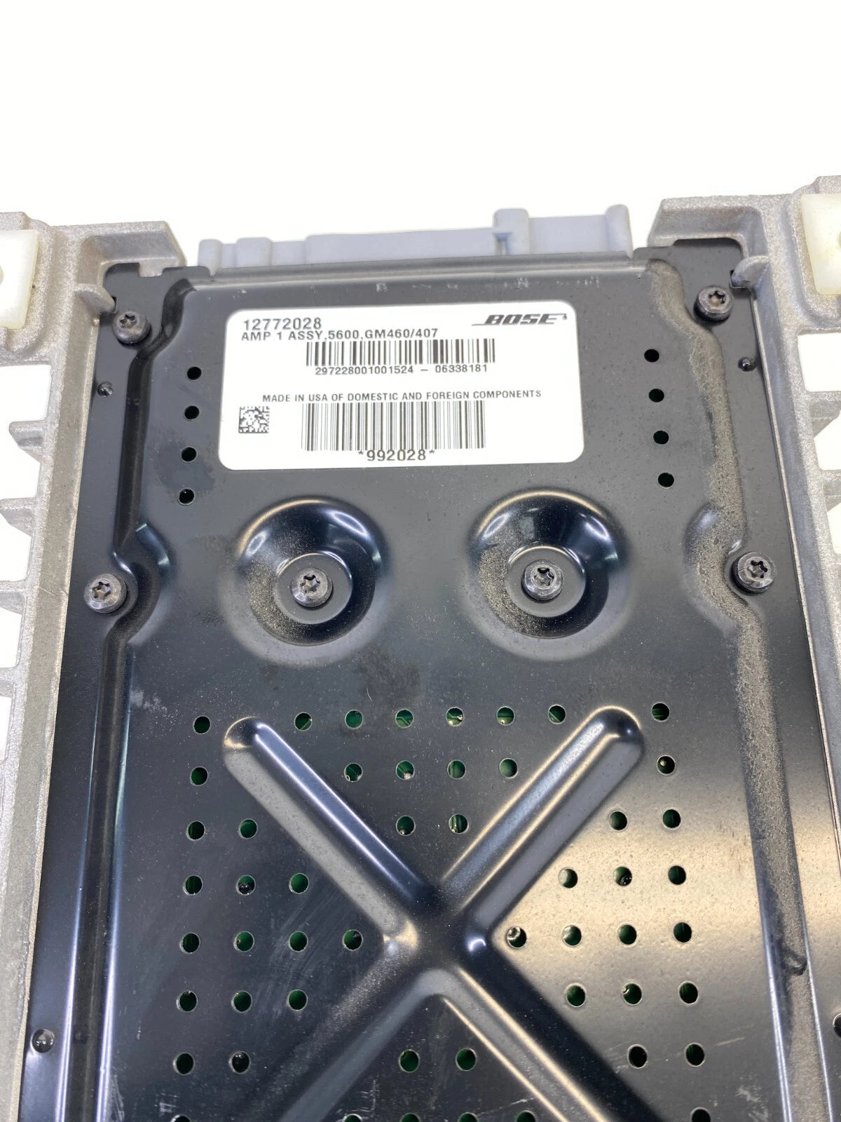 2007 07 SAAB 9-3 2.0L RADIO AUDIO SOUND AMPLIFIER AMP BOSE 12772028 OEM