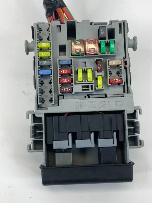 2011-2014 CHEVROLET CRUZE 1.4L CABIN INTERIOR FUSE BOX JUNCTION BLOCK 13222786