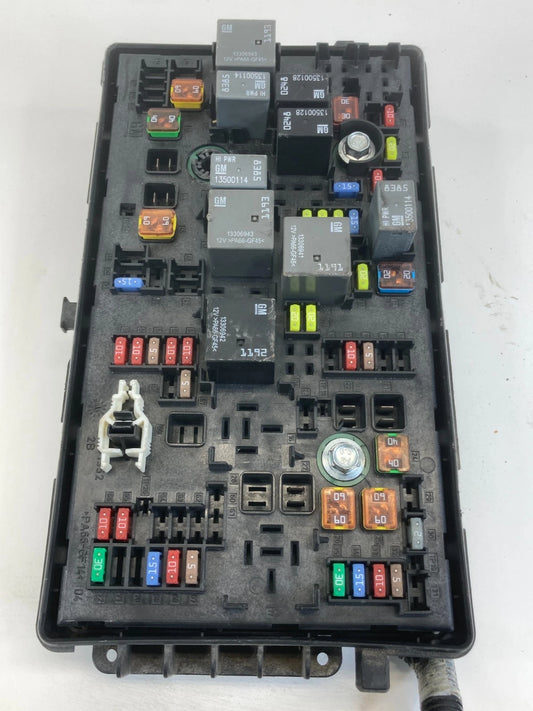2010 2011 CADILLAC SRX 3.0L ENGINE FUSE BOX FUSEBOX W/O FOG LIGHTS 15896994 OEM