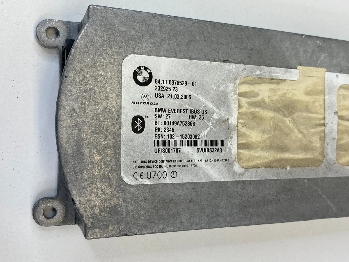 2004-2010 BMW X3 2.5L AT TELEMATICS CONTROL MODULE UNIT 84116978529 OEM