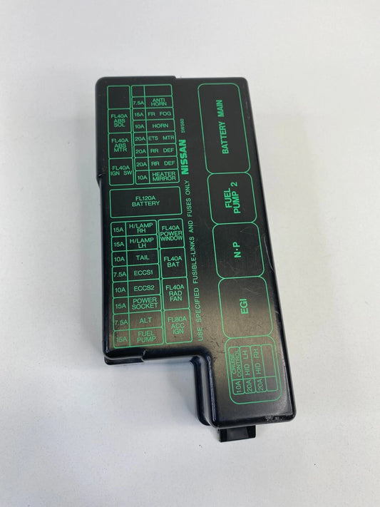 2001 2002 2003 INFINITI QX4 3.5L ENGINE FUSE RELAY BOX FUSEBOX COVER LID CAP