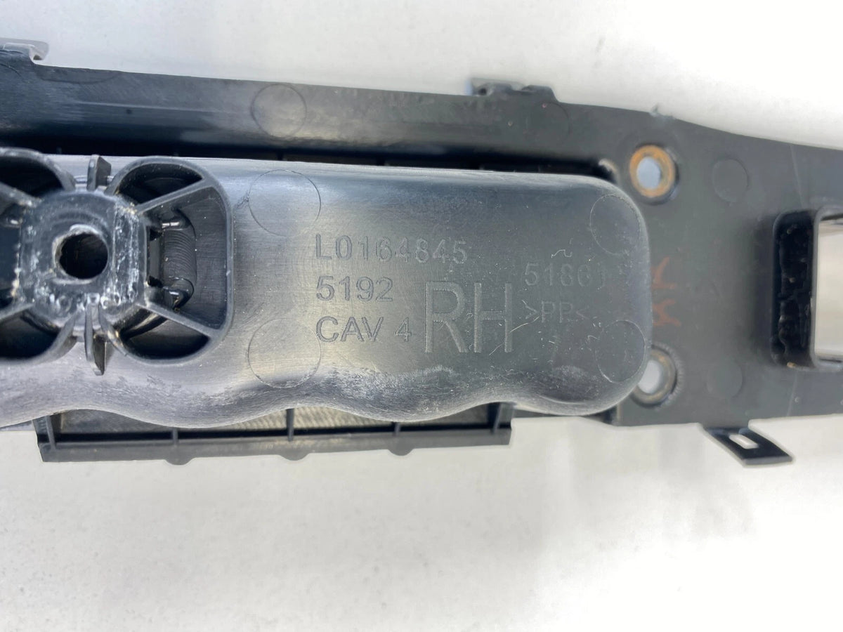 11-17 JEEP PATRIOT REAR RIGHT SIDE DOOR WINDOW SWITCH BEZEL TRIM W PULL HANDLE