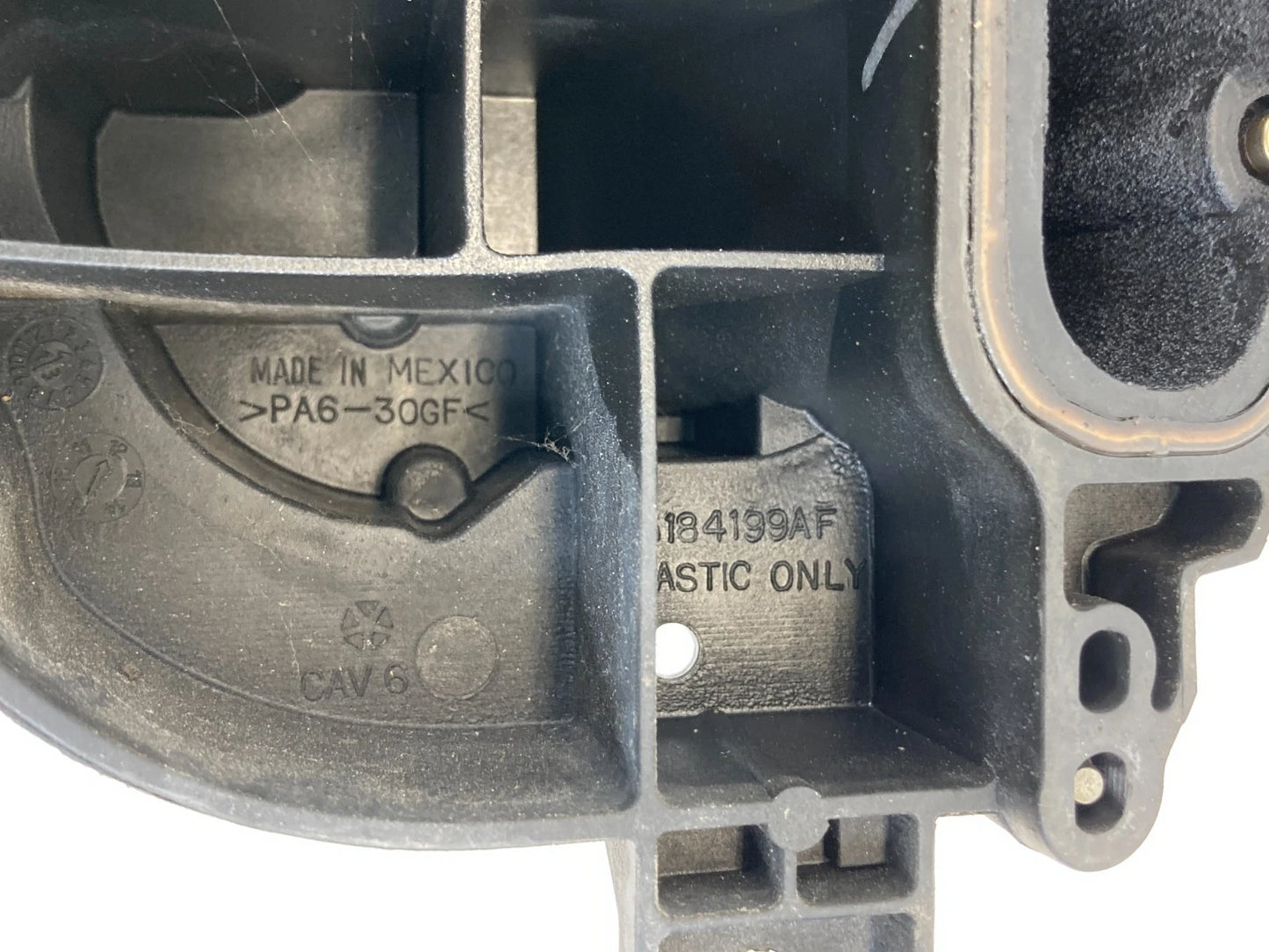 2011-2016 CHRYSLER TOWN & COUNTRY 3.6L V6 LOWER INTAKE MANIFOLD 5184199AF OEM