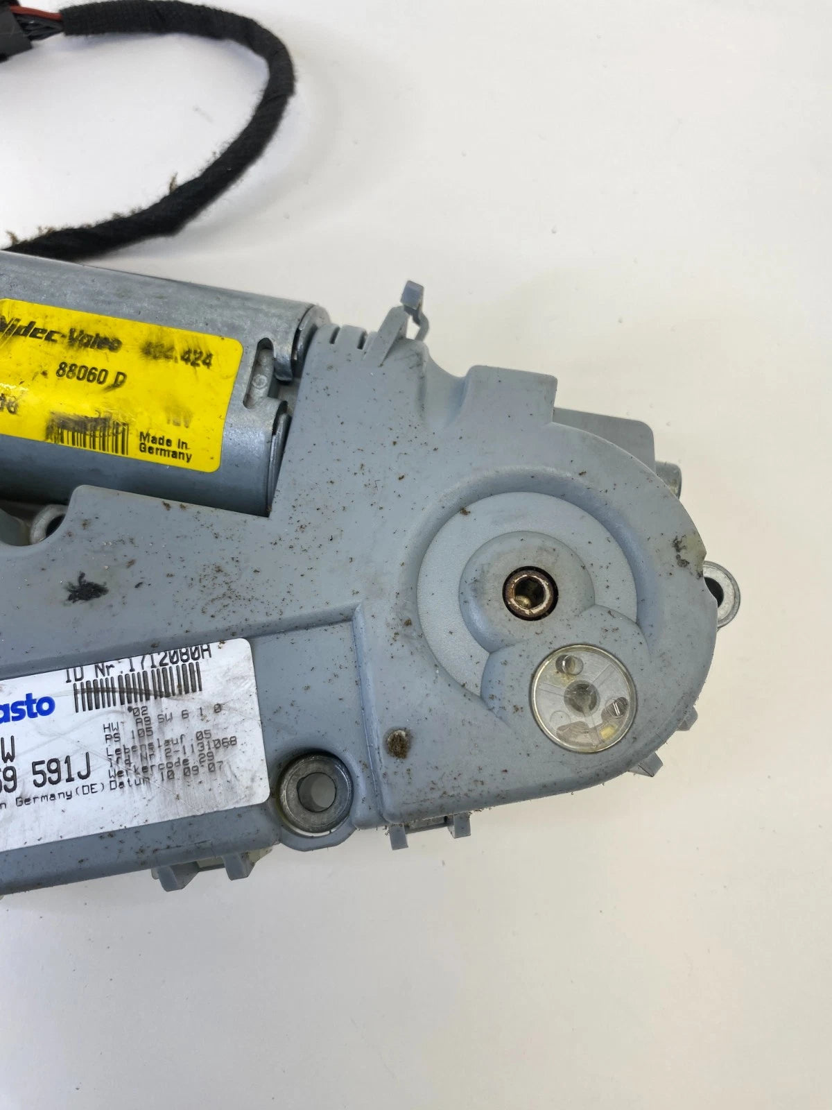 03-08 AUDI A4 QUATTRO 03-11 A6 SEDAN SUNROOF SUN ROOF MOTOR ASSY 4B0959591J OEM