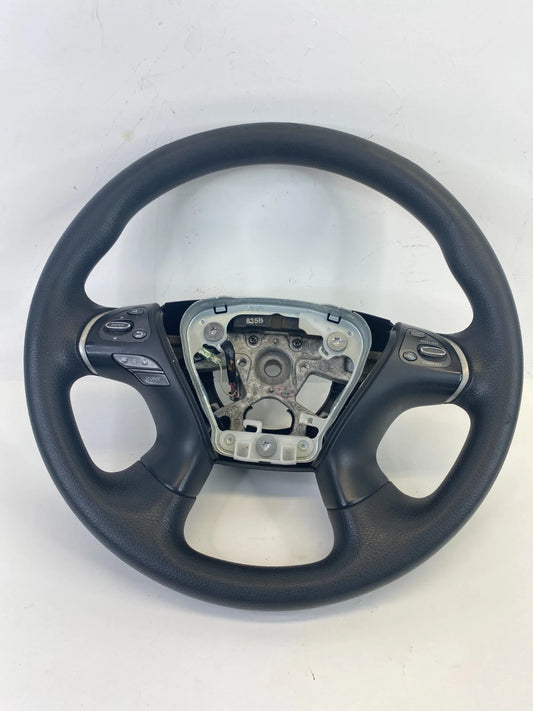 2014-2020 NISSAN PATHFINDER STEERING WHEEL W/ CRUISE CONTROL SWITCH OEM