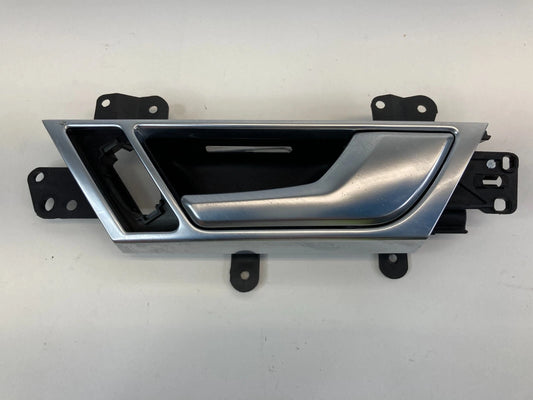 2005-2011 AUDI A6 REAR RIGHT SIDE INTERIOR DOOR HANDLE W/ BEZEL 4F0-839-020 OEM