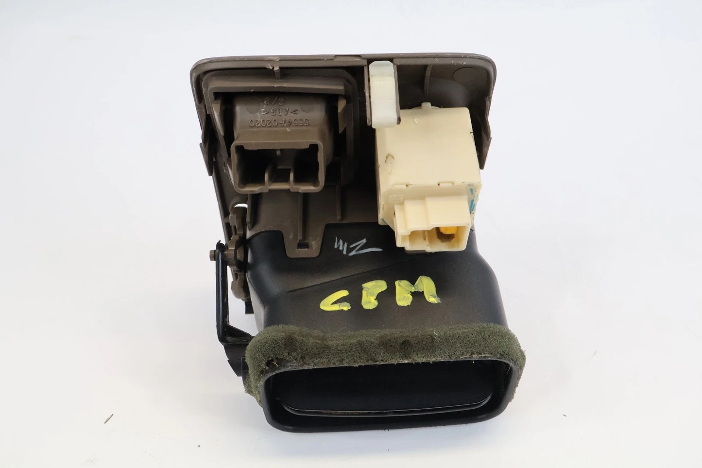 1998-2002 TOYOTA COROLLA DASH LEFT AIR VENT COIN HOLDER DIMMER SWITCH BEIGE OEM