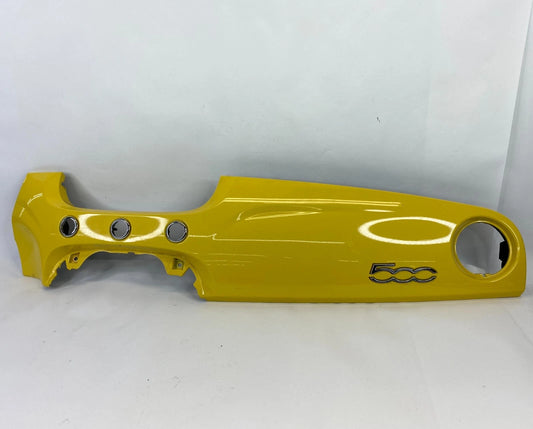 2012-2015 FIAT 500 DASH TRIM PANEL VENT BEZEL MOLDING YELLOW 1SC361YFAC OEM