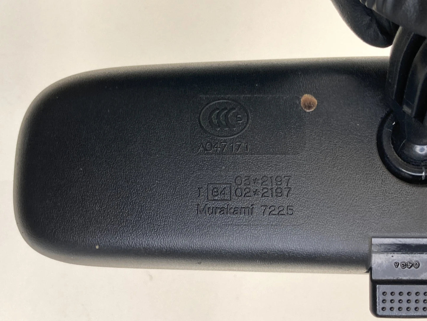 2004-2018 TOYOTA YARIS PRIUS RAV4 INTERIOR REAR MIRROR MANUAL DIM E4022197 OEM