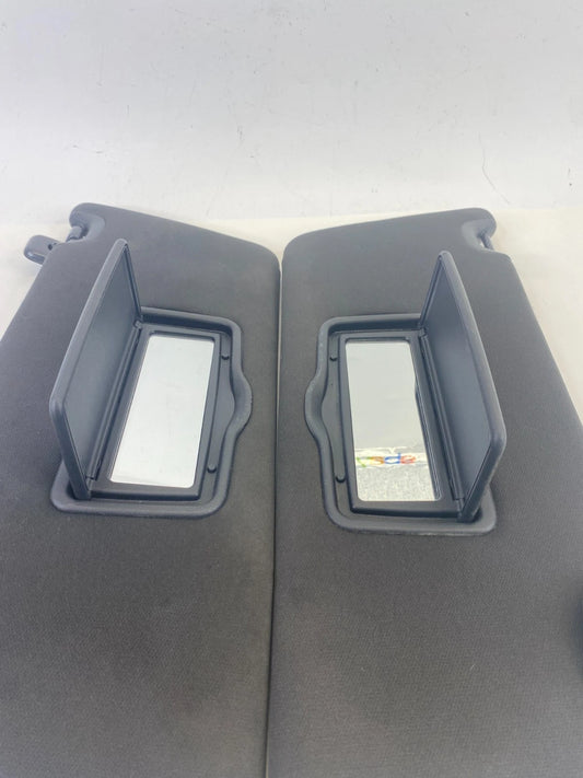 2013-2015 FORD EXPLORER SUN VISOR ASSEMBLY PAIR W/ MIRRORS FRONT BB5Z-7804105-BA