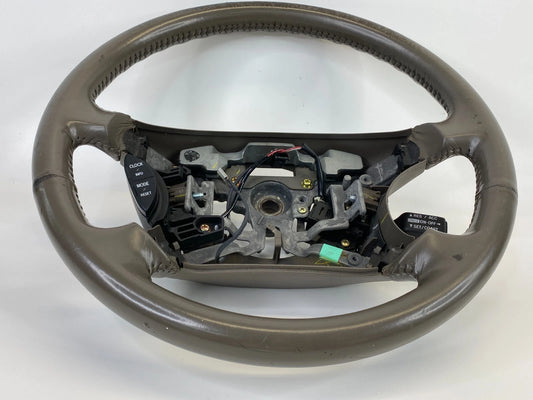 2002-2006 TOYOTA CAMRY XLE LEATHER STEERING WHEEL BROWN CRUISE CONTROLS OEM