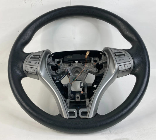 2013-2018 NISSAN ALTIMA LEFT STEERING WHEEL W/ AUDIO & CRUISE CONTROLS ASSY OEM