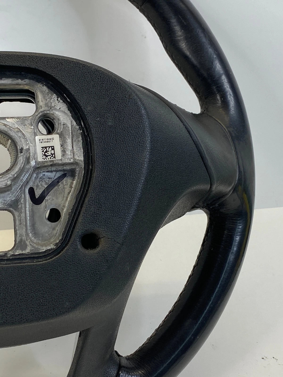 10-11 GMC TERRAIN LEATHER STEERING WHEEL CRUISE AUDIO CONTROL BLACK OEM 20851308