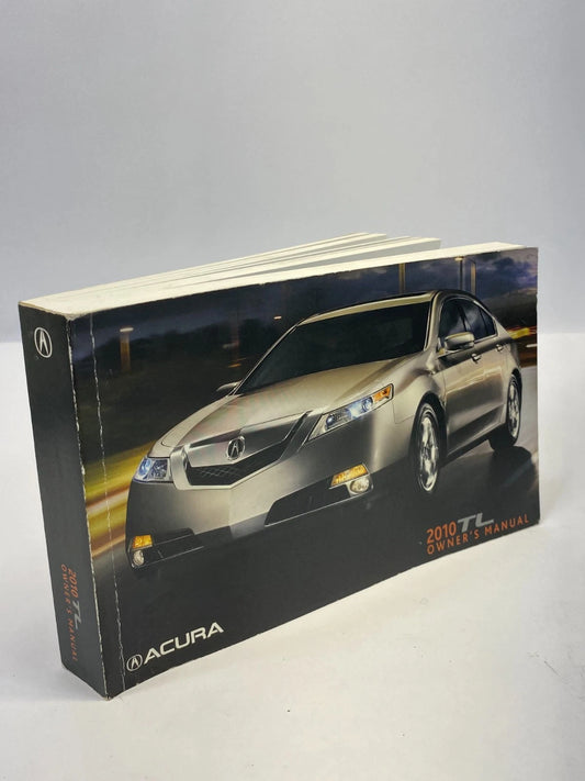 2010 10 ACURA TL OWNER'S MANUAL GUIDE WARRANTIES HANDBOOK SET W BLACK CASE OEM