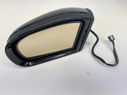 2005 MERCEDES C240 FRONT LEFT DRIVER SIDE VIEW POWER DOOR MIRROR BLACK OEM