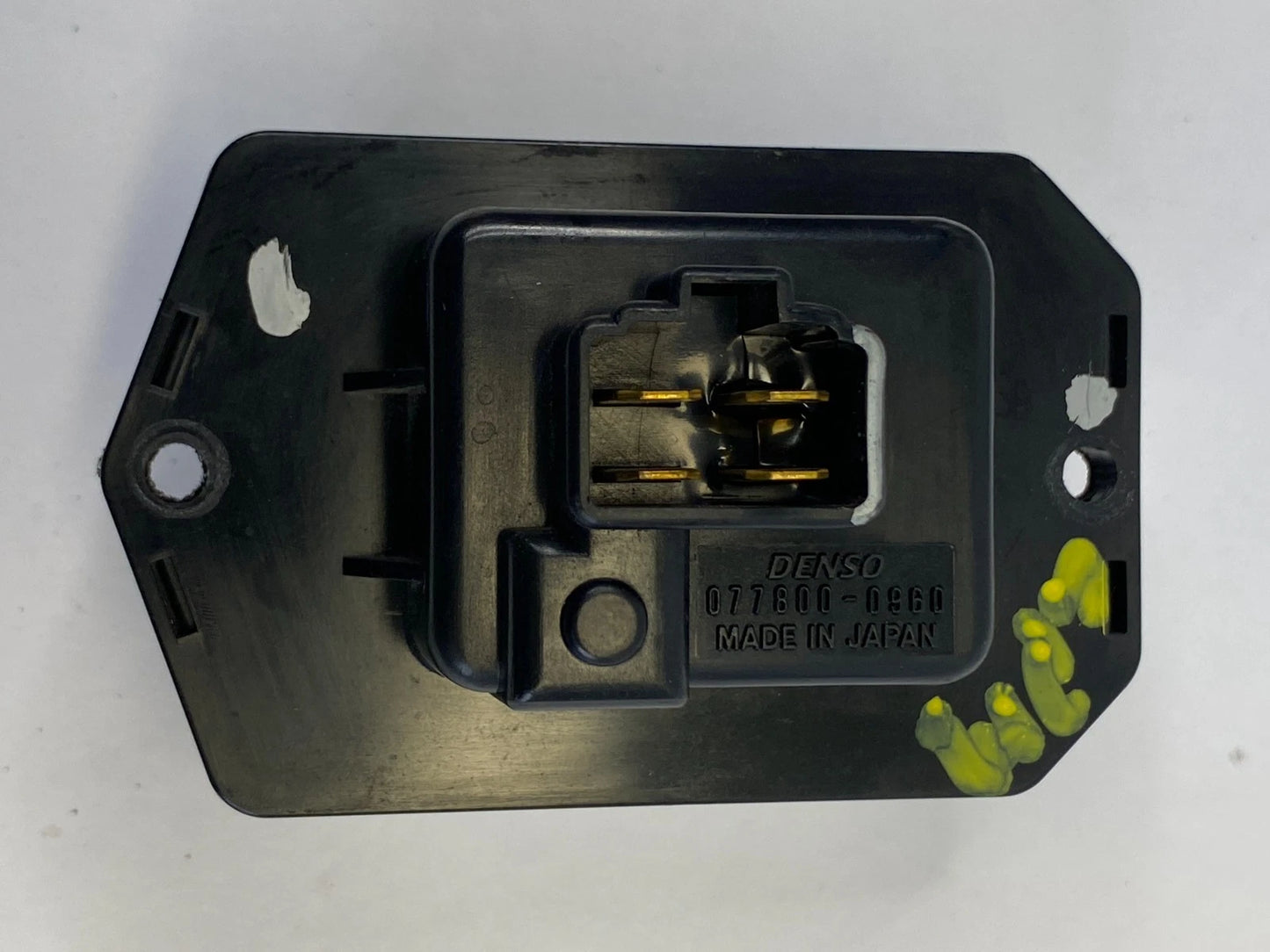 2008-2012 HONDA ACCORD 2.4L A/C HEATER BLOWER MOTOR FAN RESISTOR 077800-0960 OEM