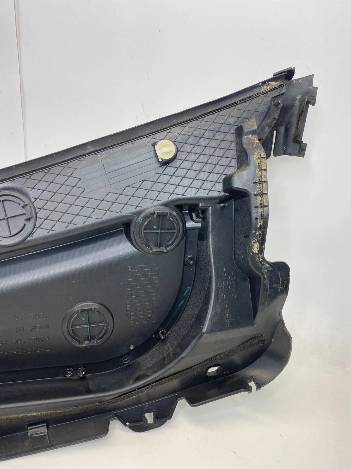 05-10 HONDA ODYSSEY FRONT WINDSHIELD COWL TOP PANEL GRILLE 74200-SHJ-A000 OEM