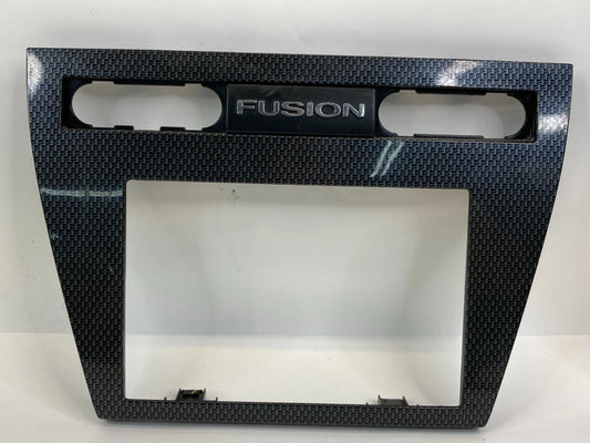 2006-2009 FORD FUSION CENTER DASH RADIO BEZEL TRIM PANEL COVER OEM 6E535404302