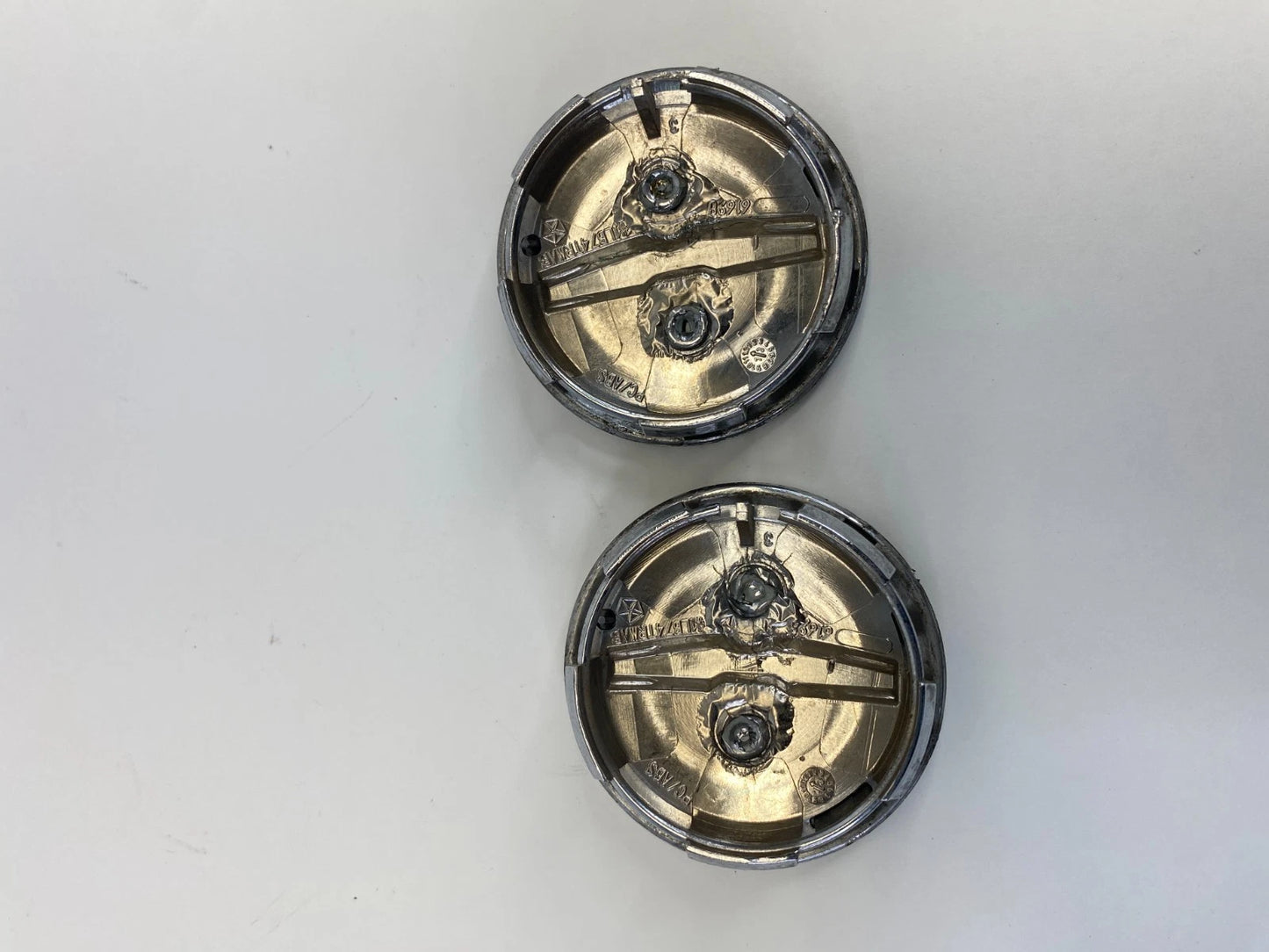 2011-2016 Chrysler Town & Country Wheel Rim Center Cap Cover Pair 11LB74TRMAB