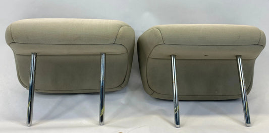 10-13 KIA FORTE SEDAN REAR SEAT HEADREST HEAD REST LH & RH SET PAIR CLOTH OEM