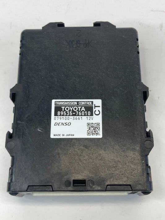 2010-2015 TOYOTA PRIUS TCU TRANSMISSION CONTROL MODULE COMPUTER OEM 89535-76010