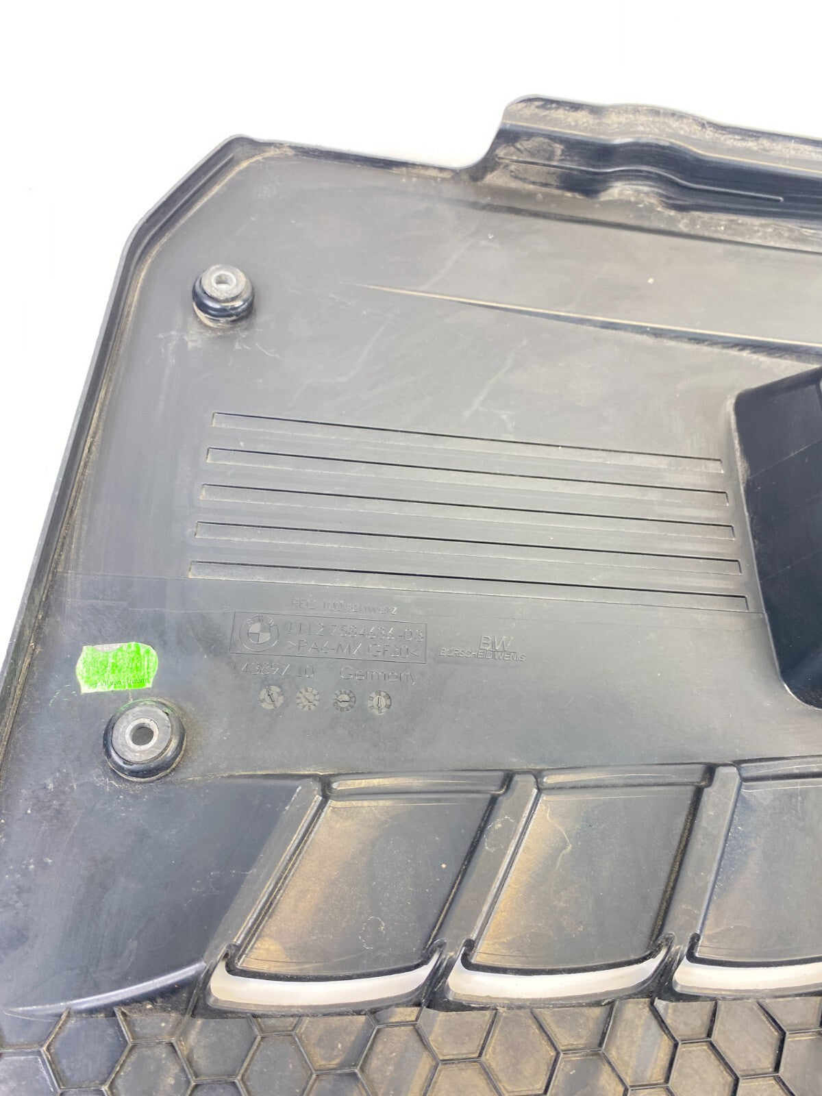 2011 2012 BMW X3 3.0L L6 Engine Cover Ignition Coil Trim Panel 11127584636-03