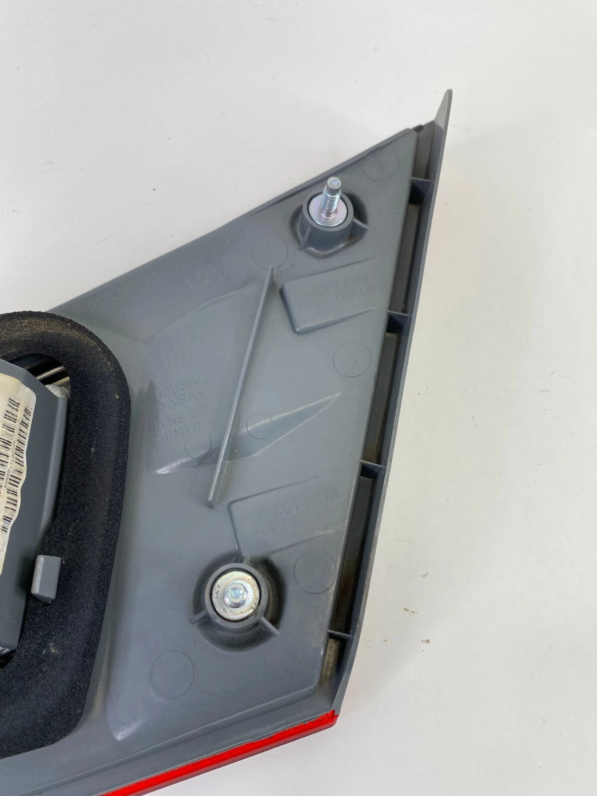 2009-2012 MITSUBISHI GALANT REAR LEFT INNER TRUNK LID TAILLIGHT LAMP OEM