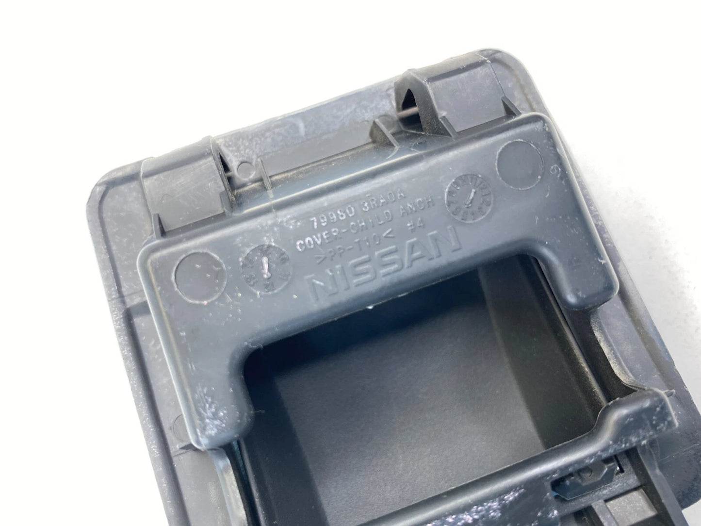 2013 14 2015 NISSAN SENTRA CHILD SEAT ANCHOR HOOK COVER CAP TRIM 79980-3RA0A OEM