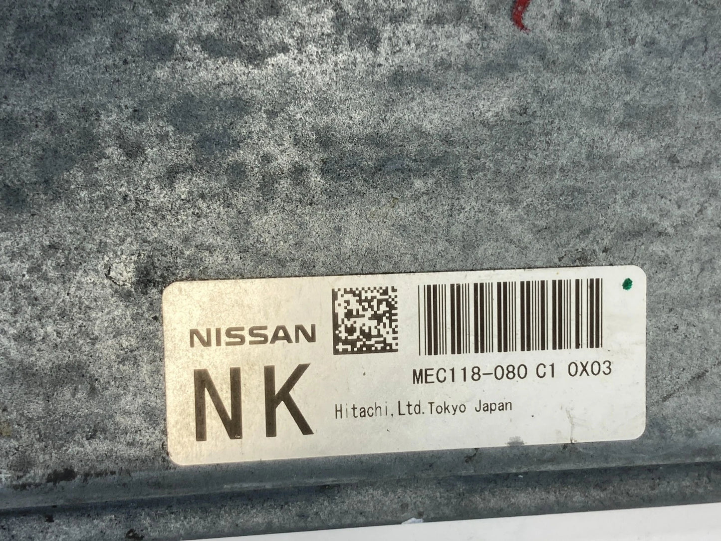 11 NISSAN MURANO 3.5L AWD ENGINE COMPUTER CONTROL MODULE ECM ECU MEC118080C1 OEM