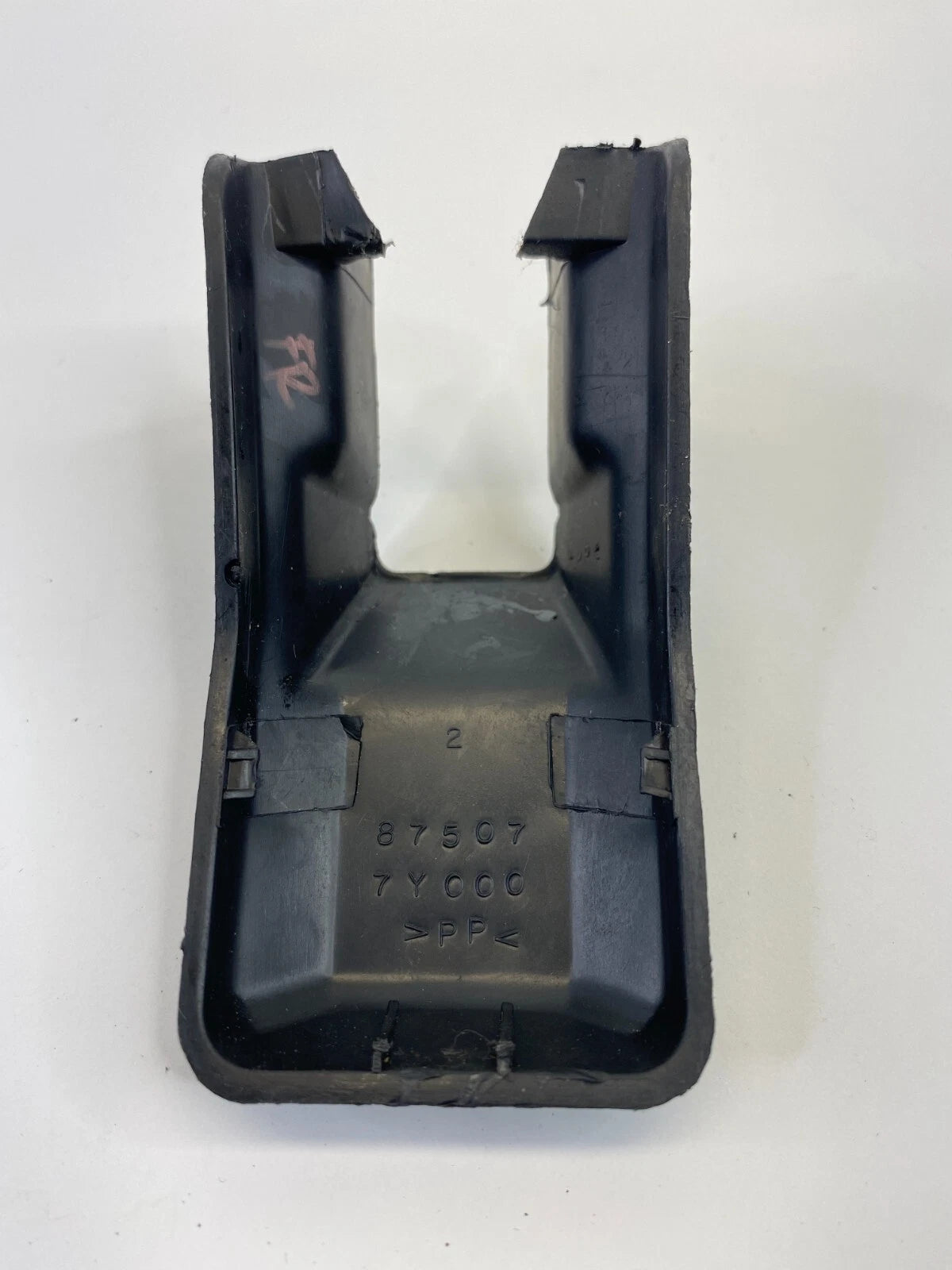 04-08 NISSAN MAXIMA FRONT RIGHT SEAT FRONT LEFT SIDE TRACK END COVER 87507-7Y000