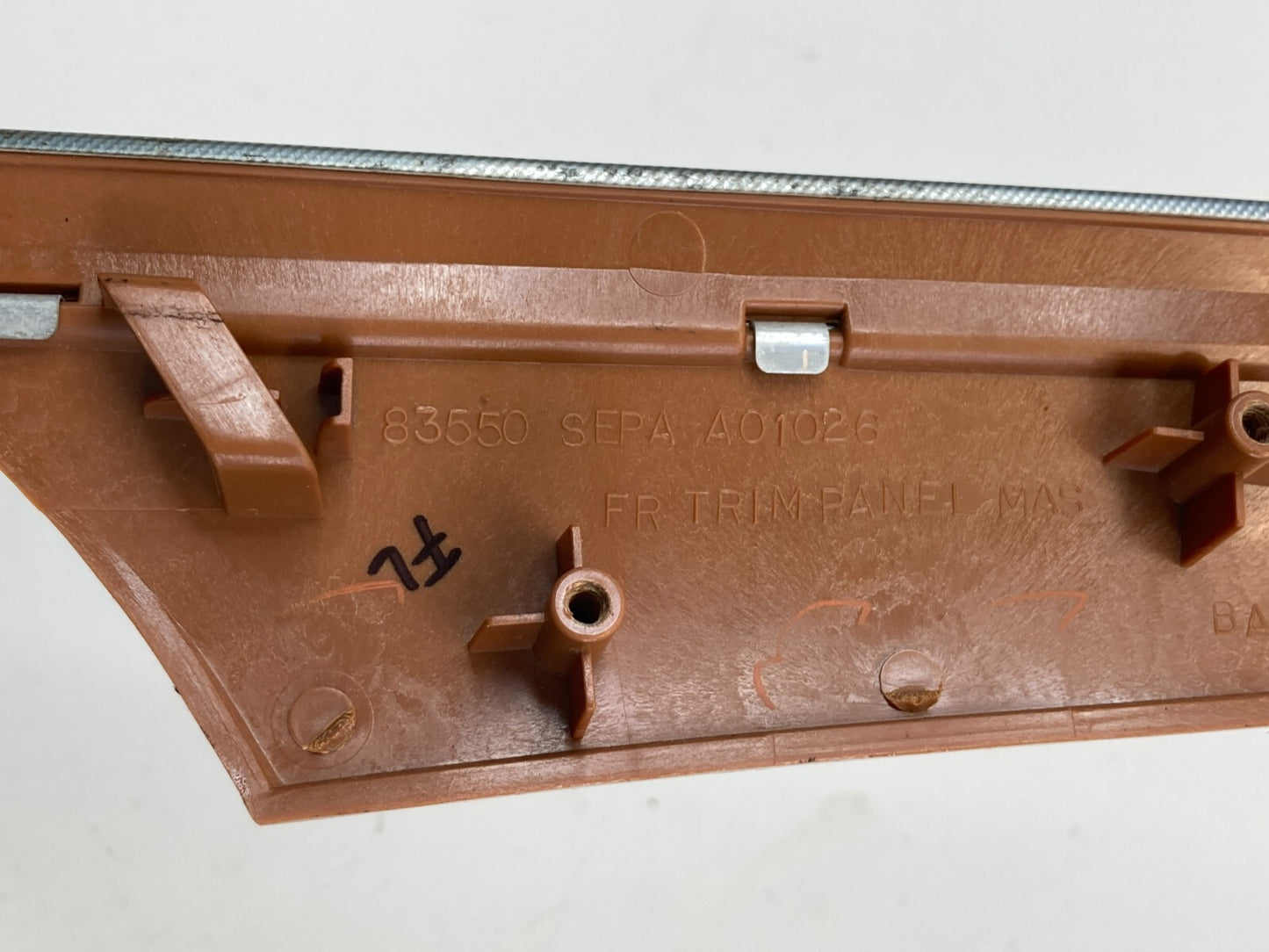 2004-2008 Acura TL Front Left Side Door Panel Trim Molding Panel 83550SEPAA01026