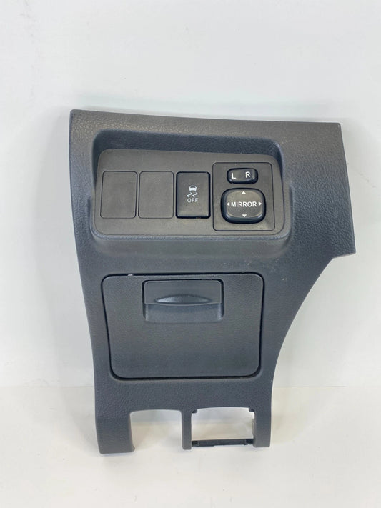 09 10 TOYOTA COROLLA DASH BEZEL POCKET W/ MIRROR SWITCH OEM FACTORY 55432-02210