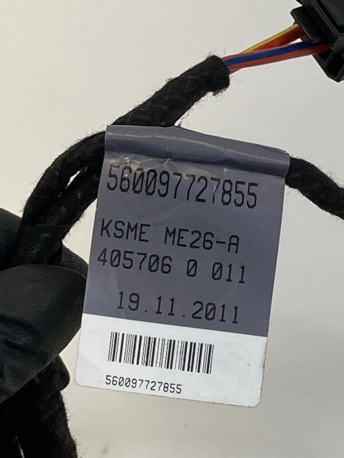 09-16 Audi A4 Quattro Sedan Front Left Door Wire Wiring Harness 8K0971029AB OEM