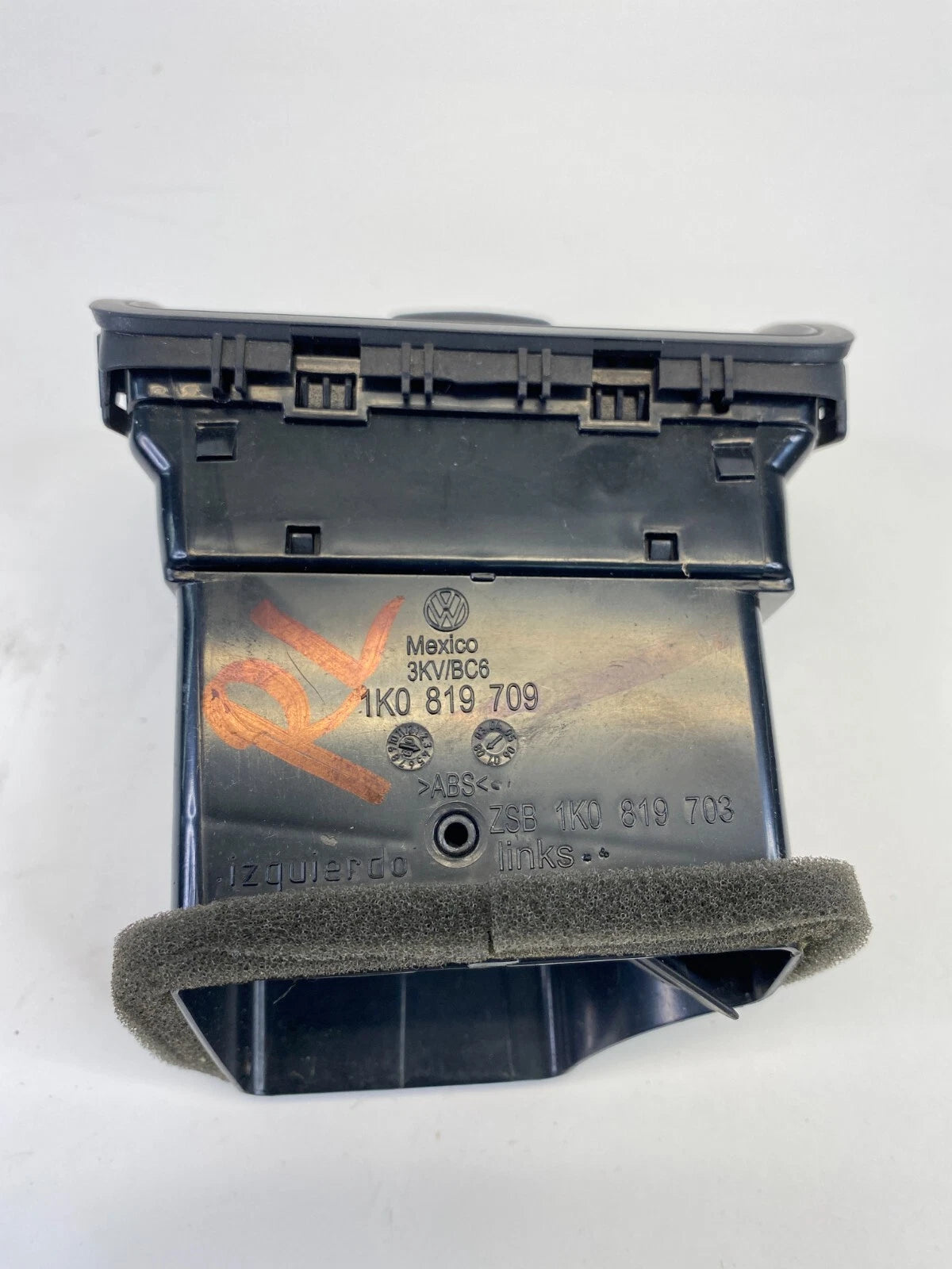 2006-2010 VW JETTA FRONT LH DRIVER SIDE DASH AC AIR VENT OUTLET OEM 1K0819703