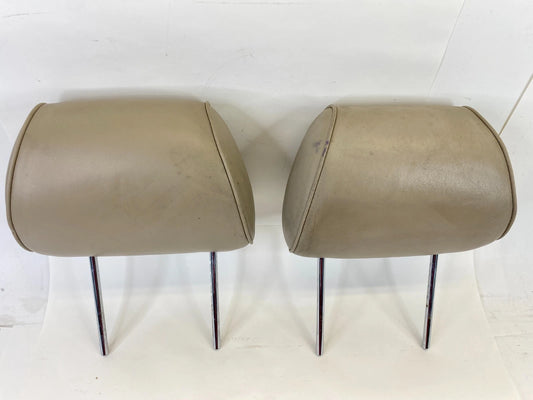 2001 2002 LEXUS GS300 FRONT SEAT HEADREST CUSHION REST PILLOW PAIR OEM FACTORY